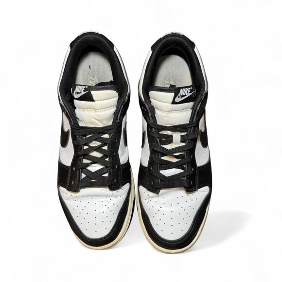 Nike Men's Dunk Low Panda Black and White Trainers Size 10.5 OG - Picture 2 of 8